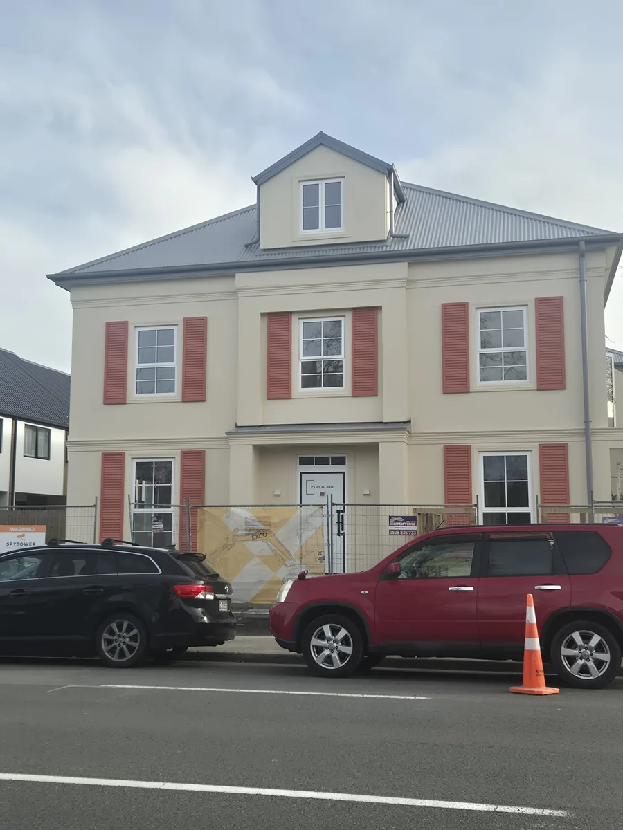 False shutters - Christchurch home, McCrostie build with Accumen® shutters
