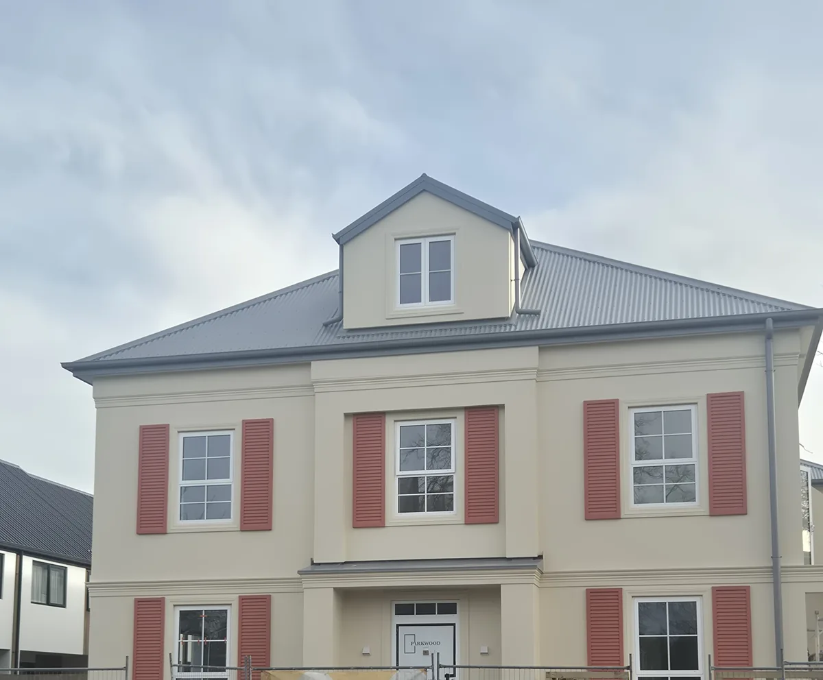 False shutters - Christchurch home (McCrostie build) by Accumen®