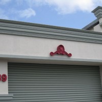 Shapecrete® crest and street number signage