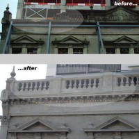 Balusters restoration