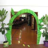 School production Dr Suess arch