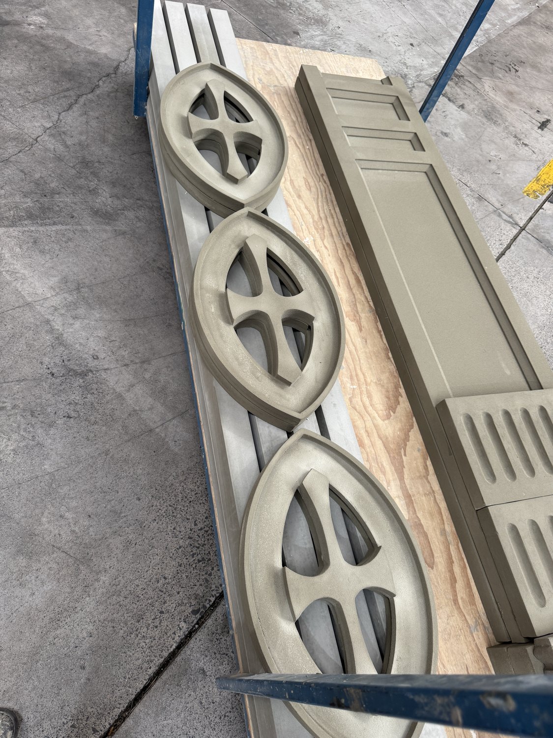 Accumen® custom mouldings - bespoke decorative vents and panel profiles in the workshop