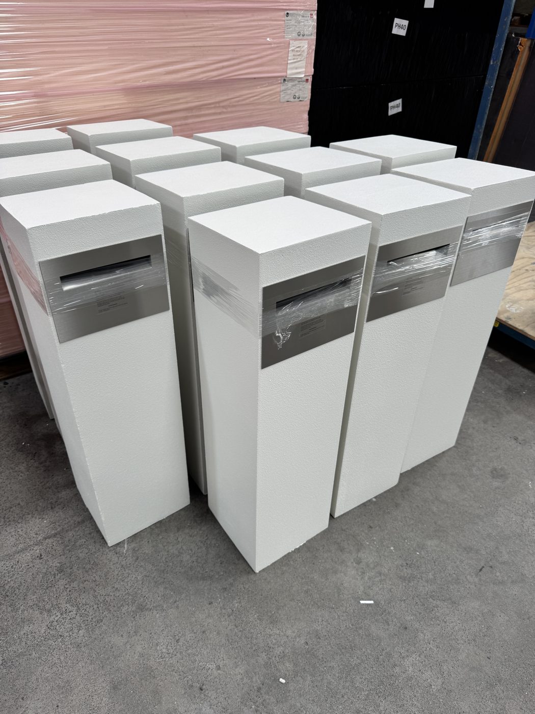 Accumen® plaster letterbox units