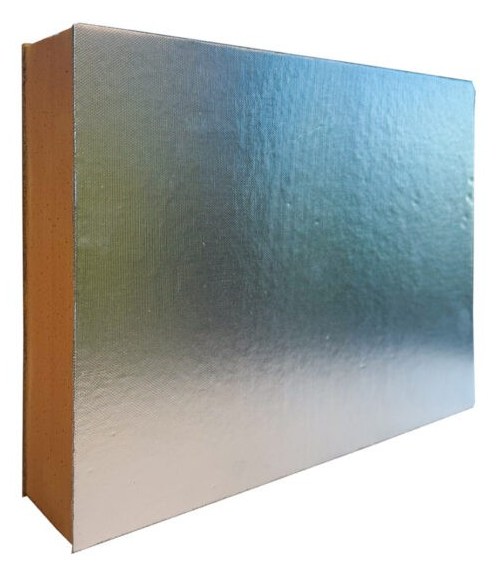 AccuThermax™ Phenolic Board — foil facing and phenolic foam edge